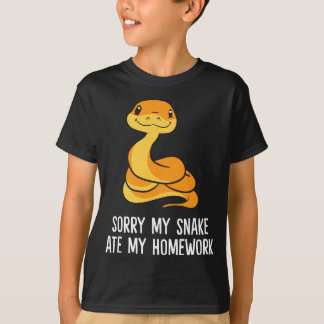 Snake Pet School Förlåt, min ögonblicksbild, hemlä T Shirt