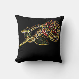 Snake Pillow Boll Python och Ro Kudde
