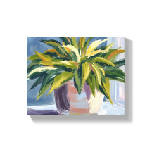 Snake Plant | Målning av krukväxter