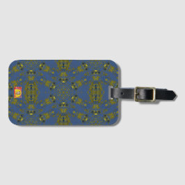 Snake Pond Blue Bagagebricka