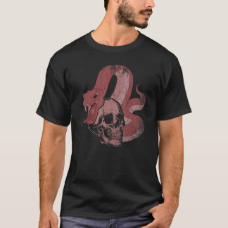Snake Predator Skull Reptile Keeper Animal Snake T Shirt