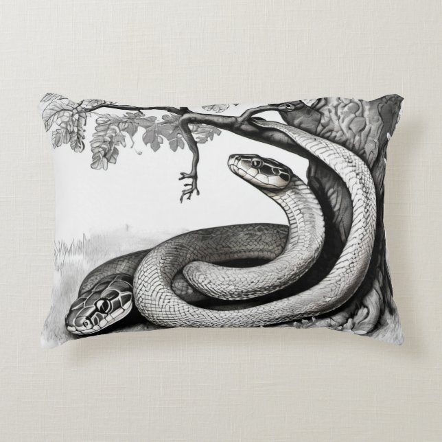 Snake Prydnadskudde (Framsidan)