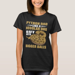 Snake Python Pappa Bigger Banana Boll Python T Shirt