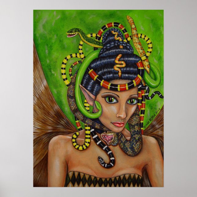 Snake Queen Fairy Poster (Framsidan)