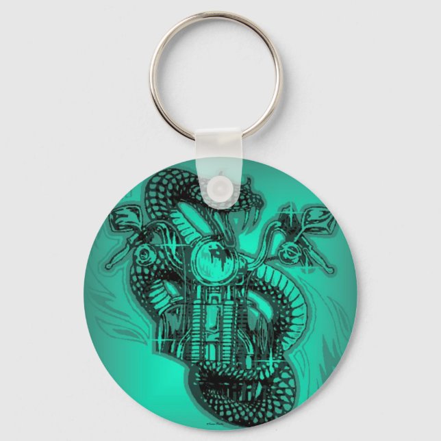 Snake Raider Keychain Nyckelring (Framsida)