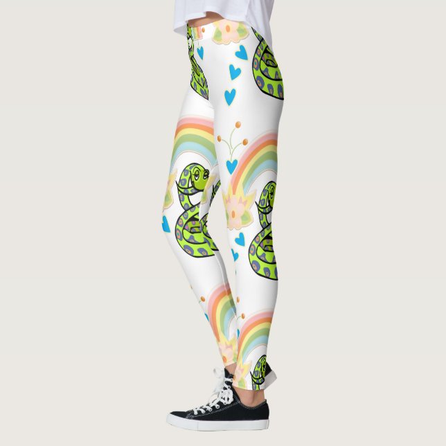 Snake Rainbow Leggings (Vänster)