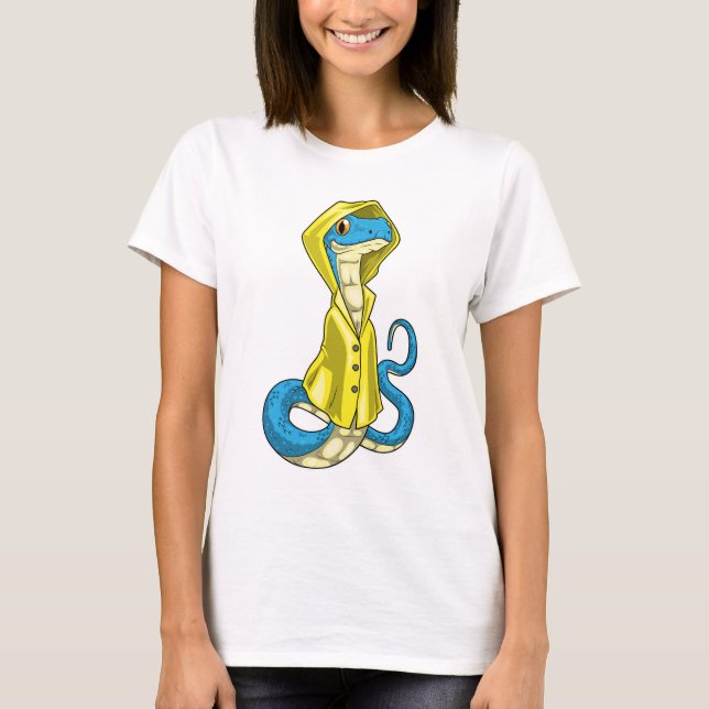 Snake Raincoat T Shirt (Framsida)