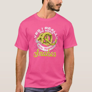 Snake Reptile Keeper Animal Pet Snake T Shirt