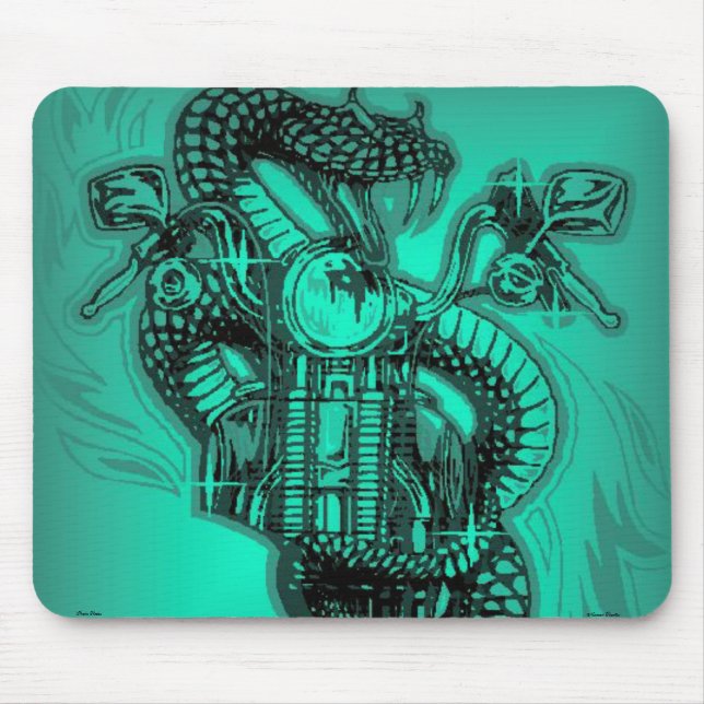 Snake Rider Mousepad Musmatta (Framsidan)