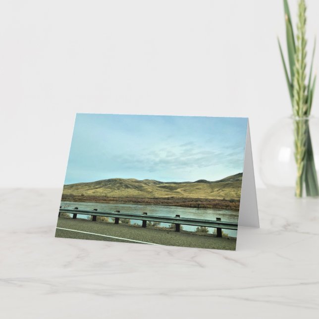 Snake River, Baker County, Oregon Kort (Framsida)