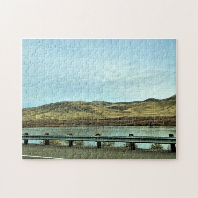 Snake River, Baker County, Oregon Pussel (Horisontell)