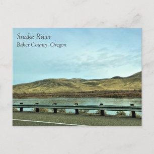Snake River, Baker County, Oregon Vykort
