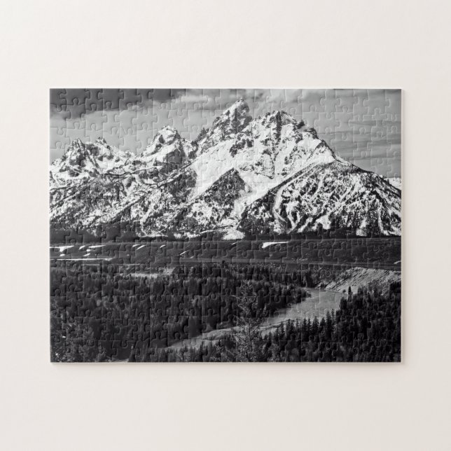 Snake River Bend - Grand Teton - 11 x 14 - 252 pc Pussel (Horisontell)
