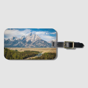 Snake River förbiser den storslagna Teton Bagagebricka