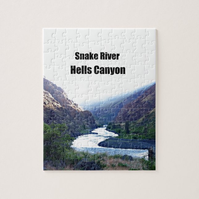 Snake RIver, Hells Canyon Pussel (Vertikal)