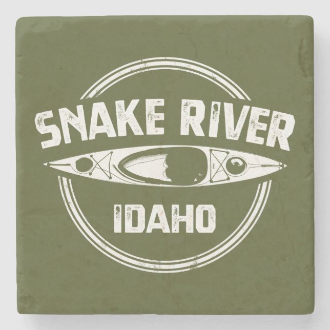 Snake River Idaho Stenunderlägg (Framsidan)