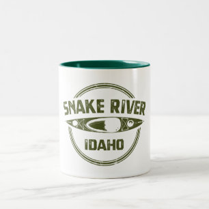 Snake River Idaho Två-Tonad Mugg