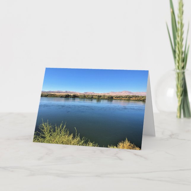 Snake River, Melba, ID Kort (Framsida)