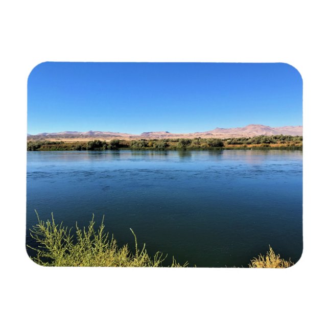Snake River, Melba, ID Magnet (Horisontell)