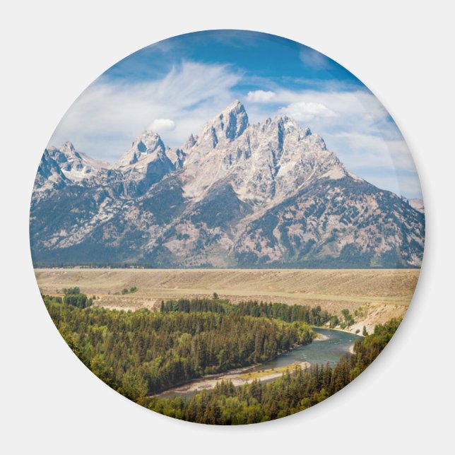 Snake River Overlook | Grand Teton nationalpark Magnet (Framsidan)