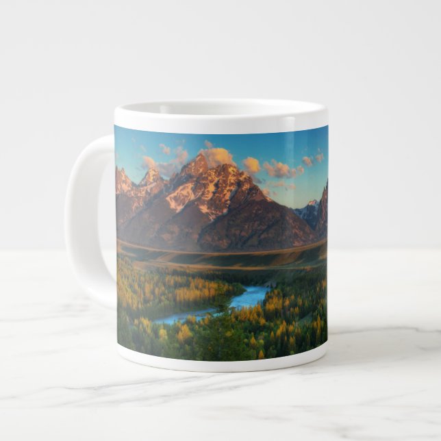 Snake River Overlook Jumbo Mugg (Framsida vänster)
