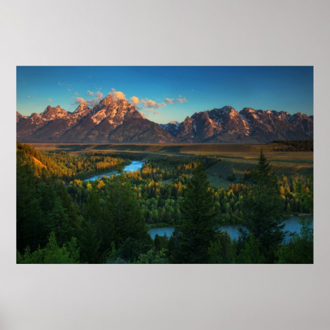 Snake River Overlook Poster (Framsidan)