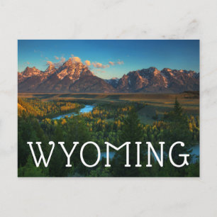 Snake River Overlook Vykort