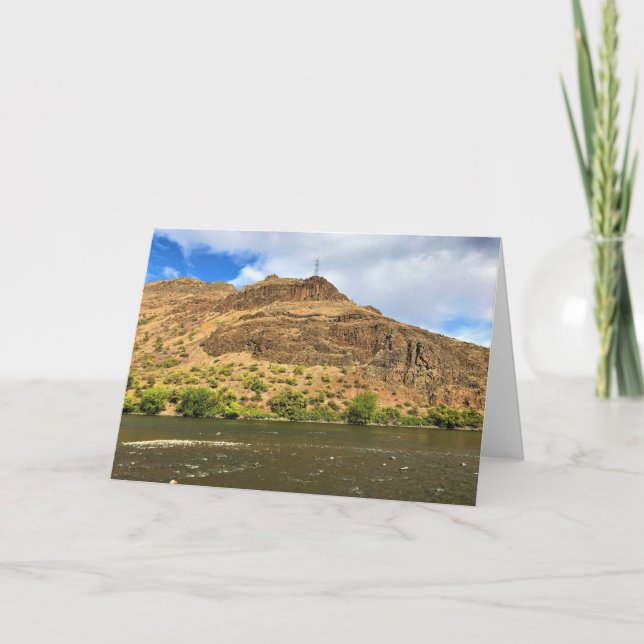 Snake River, Oxbow, ID Kort (Framsida)