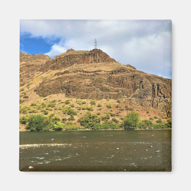 Snake River, Oxbow, Idaho Magnet (Framsidan)