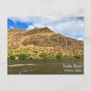 Snake River, Oxbow, Idaho Vykort
