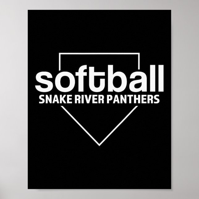 Snake River Panthers Softll Hemmaplan  Poster (Framsidan)