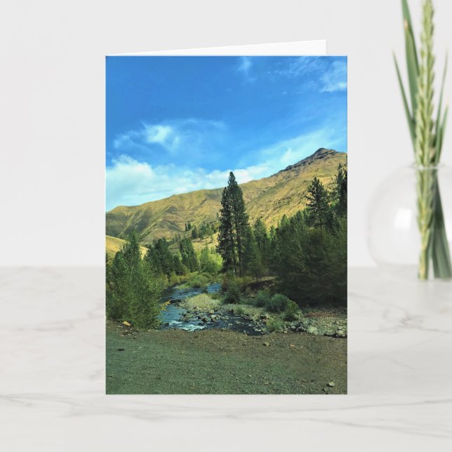 Snake River, Wallowa County, ELLER Kort (Framsida)