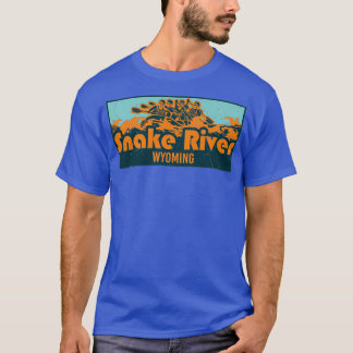 Snake River Wyoming rafter T Shirt