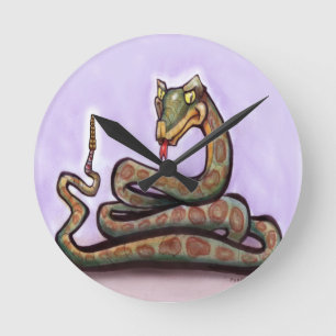 Snake Rund Klocka