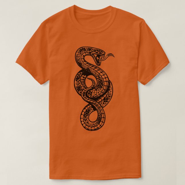 Snake Serpent T Shirt (Design framsida)
