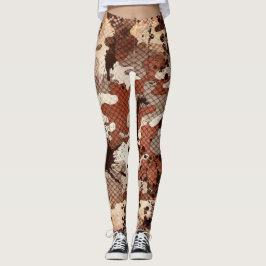 Snake Skin Camo Leggings
