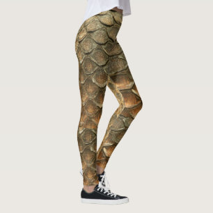 Snake Skin-design Leggings
