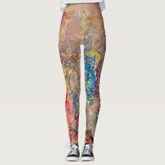 Snake Skin Leggings fet Vibrant Luxury