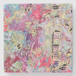 Snake Skin Marble Underlägg Bold Vibrant Colorful