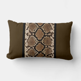 Snake Skin Mönster Lumbarkudde