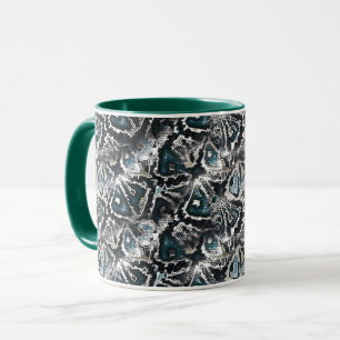 Snake skin mugg