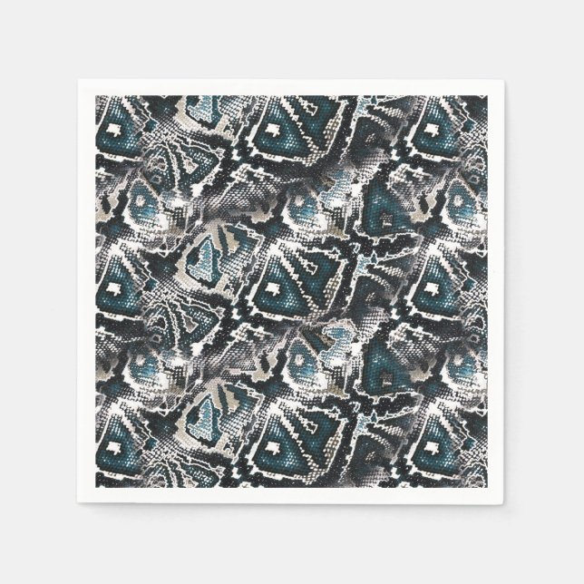 Snake skin pappersservett (Framsidan)