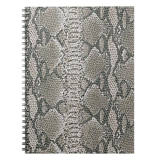 Snake Skin Spiral bärbar dator Anteckningsbok (Framsidan)