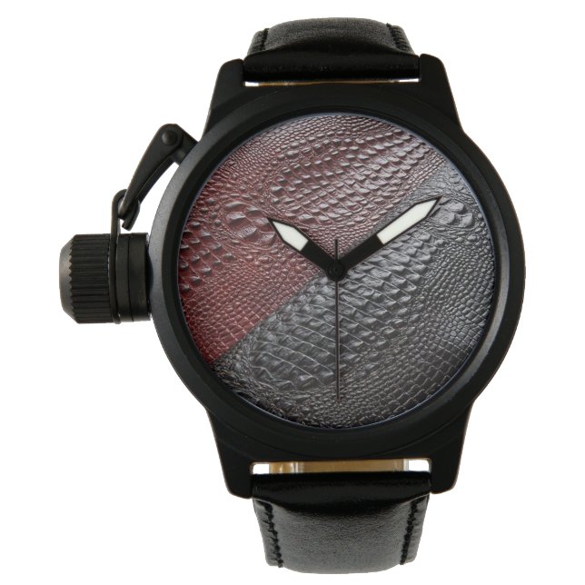Snake Skin Struktur Armbandsur (Framsida)
