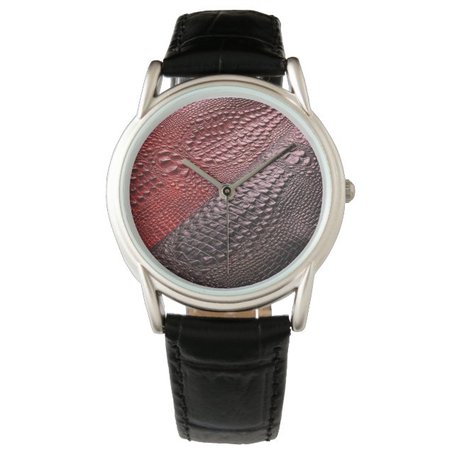 Snake Skin Struktur Armbandsur (Framsida)