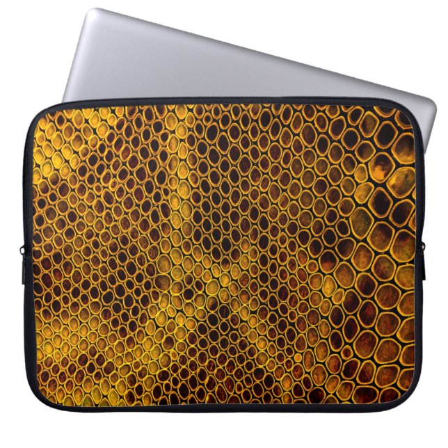 Snake Skin Struktur-bakgrund Laptop Fodral (Framsidan)