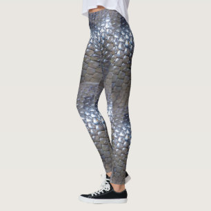 Snake Skin Struktur Leggings