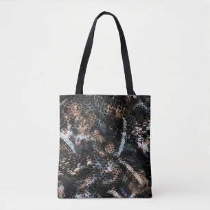 Snake skin tygkasse
