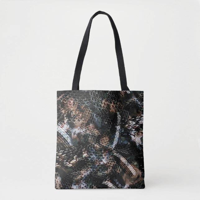 Snake skin tygkasse (Framsida)