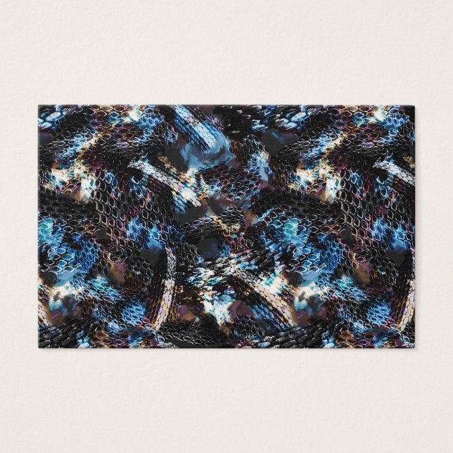 Snake skin visitkort (Framsida)